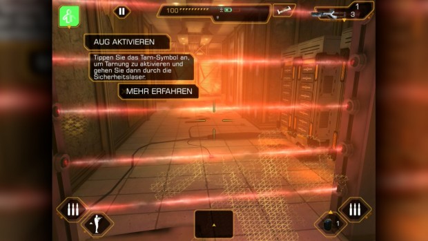 Deus Ex: The Fall (Screenshot: Golem.de)